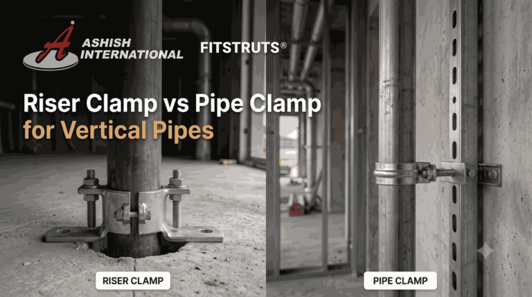 riser clamp vs pipe clamp vertical pipe